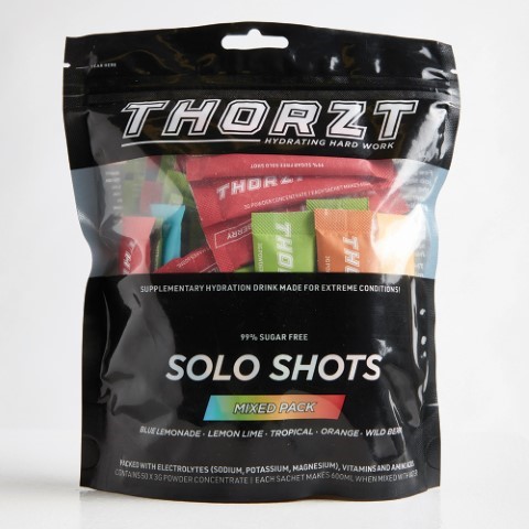 THORZT ELECTROLYTE S.FREE SHOTS 600ML ( PACK OF 50 SHOTS)